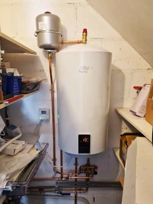 DJH Plumbing & Heating Ltd at work